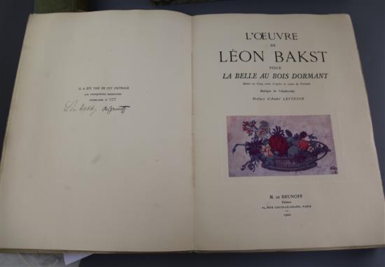 Levinson, Andre - LOeuvre de Leon Bakst pour la belle au bois dormant,